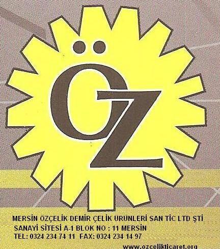Mersin Özçelik Demir Çelik Ürünleri San.tic.ltd.şti.