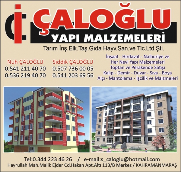 ÇALOĞLU YAPI