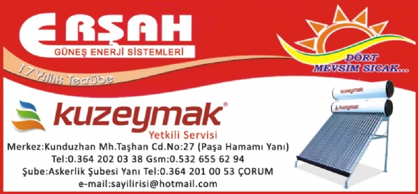 ERŞAH GÜNEŞ ENERJİ SİSTEMLERİ