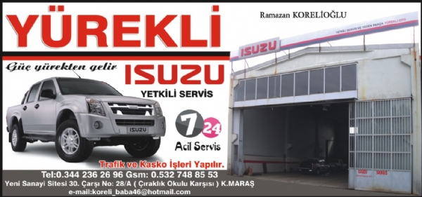 YÜREKLİ ISUZU YETKİLİ SERVİS