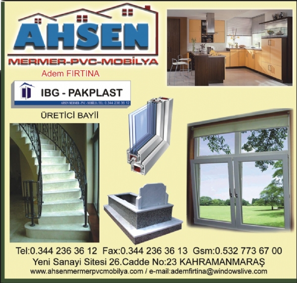 AHSEN MERMER-PVC-MOBİLYA