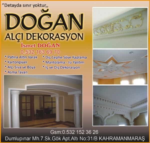 DOĞAN ALÇI DEKORASYON