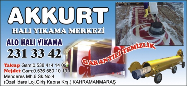 AKKURT HALI YIKAMA MERKEZİ