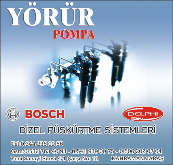 YÖRÜR POMPA