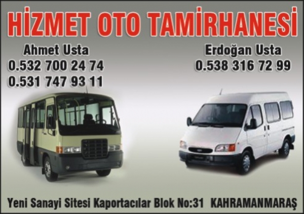 HİZMET OTO TAMİRHANESİ