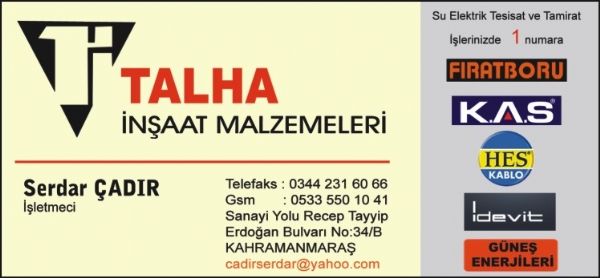 TALHA İNŞAAT MALZEMELERİ