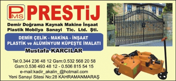 PRESTİJ DEMİR DOĞRAMA