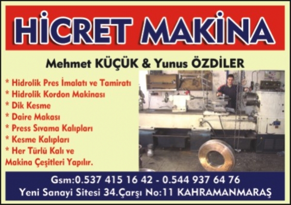 HİCRET MAKİNA