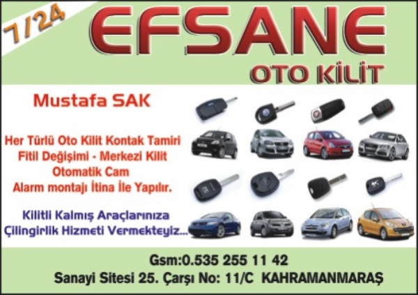 EFSANE OTO KİLİT