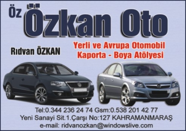 ÖZ ÖZKAN OTO