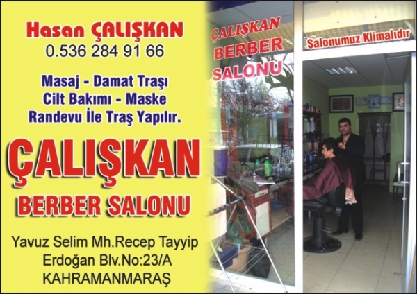 ÇALIŞKAN BERBER SALONU