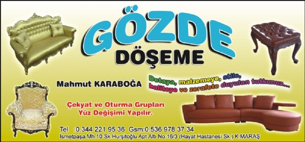 GÖZDE DÖŞEME