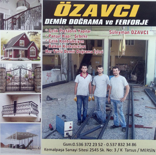 ÖZAVCI Demir Doğrama ve Ferforje