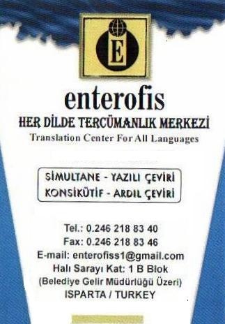 Enterofis Tercümanlık Ve Danışmanlık Merkezi