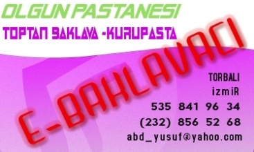 E-baklavaci.com--olgun Pastanesi