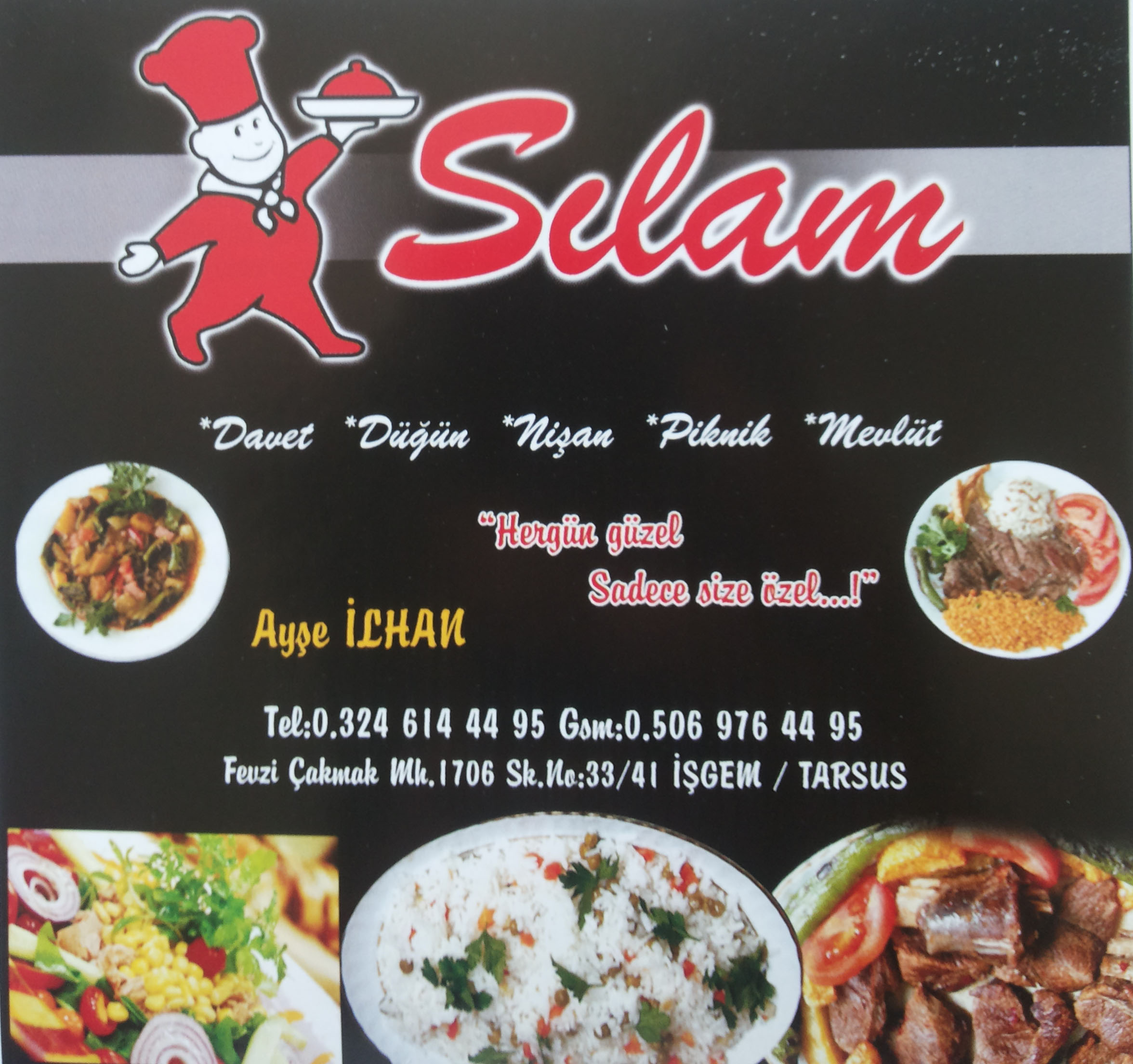 Sılam   Davet - Düğün - Nişan - Piknik - Mevlüt