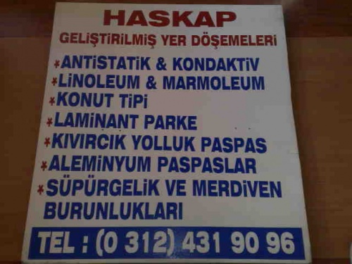 Haskap Geliştirilmiş Yer Döşeme San Tiç Ltd Şti