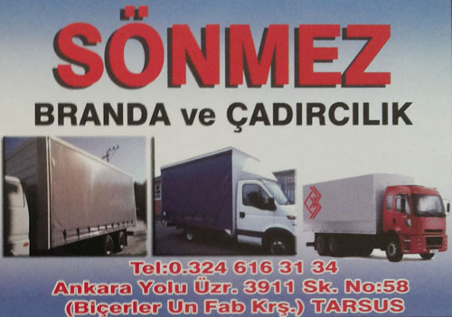 SÖNMEZ Branda ve Çadırcılık
