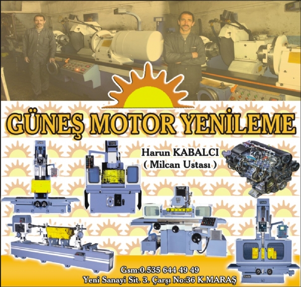 GÜNEŞ MOTOR YENİLEME