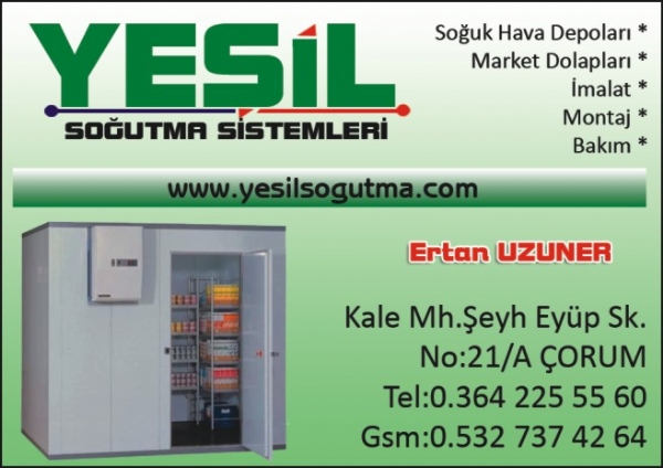 YEŞİL SOĞUTMA SİSTEMLERİ