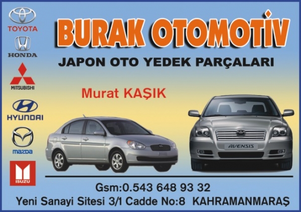 BURAK OTOMOTİV (Kahramanmaraş)