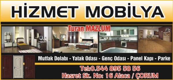 HİZMET MOBİLYA