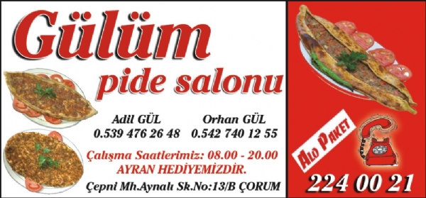 GÜLÜM PİDE SALONU