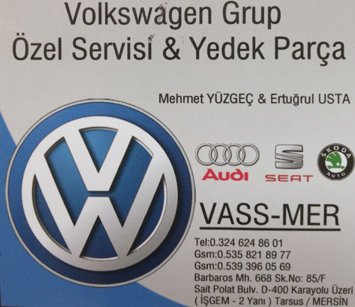Volkswagen Grup Özel Servis & Yedek PArça