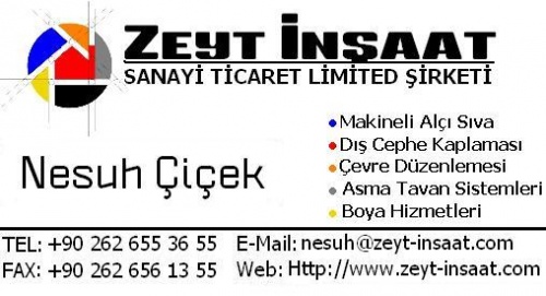 Zeyt İnşaat Ltd. Şti.