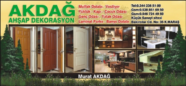 AKDAĞ AHŞAP DEKORASYON