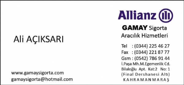 GAMAY SİGORTA