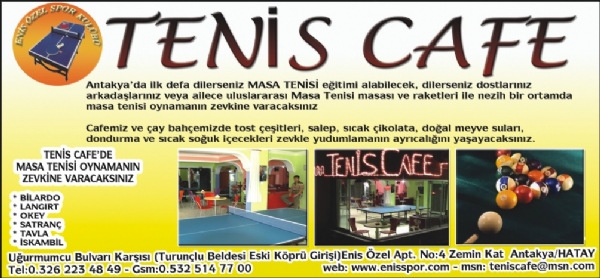 TENIS CAFE