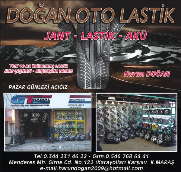 DOĞAN OTO LASTİK