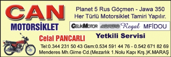 CAN MOTORSİKLET