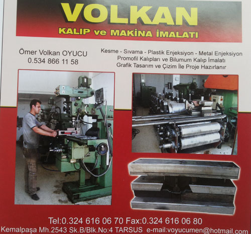 Volkan Kalıp ve Makina İmalatı