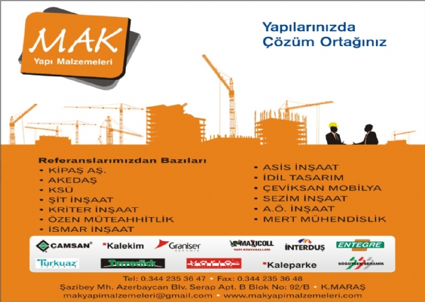 MAK YAPI MALZEMELERİ