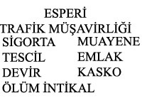 Esperi Trafik Müşavirliği