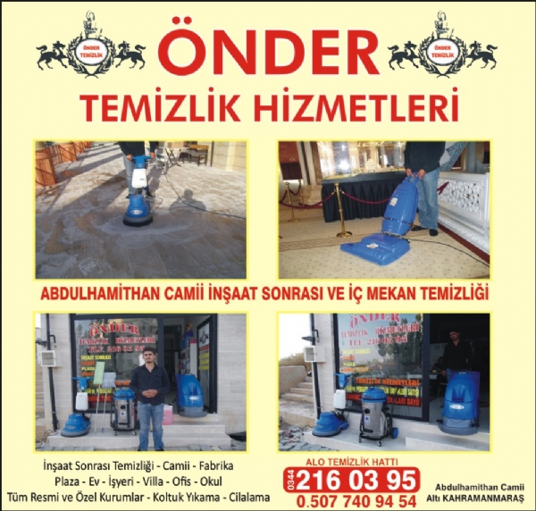 ÖNDER TEMİZLİK