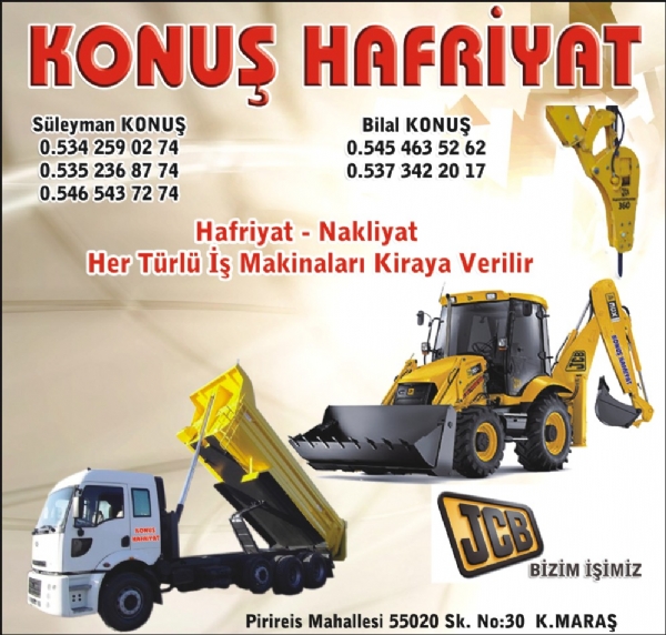 KONUŞ HAFRİYAT