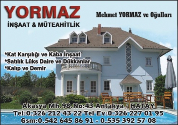 YORMAZ INSAAT & MÜTEAHITLIK