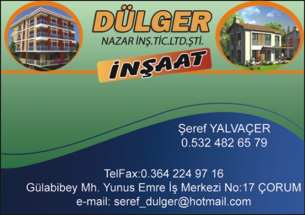 DÜLGER İNŞAAT