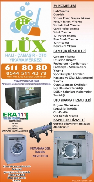 LÜX HALI YIKAMA(ÇORUM)