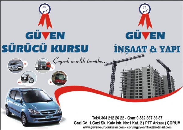 GÜVEN SÜRÜCÜ KURSU