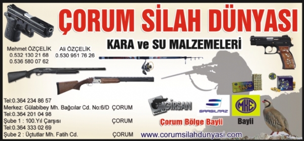 ÇORUM SİLAH DÜNYASI
