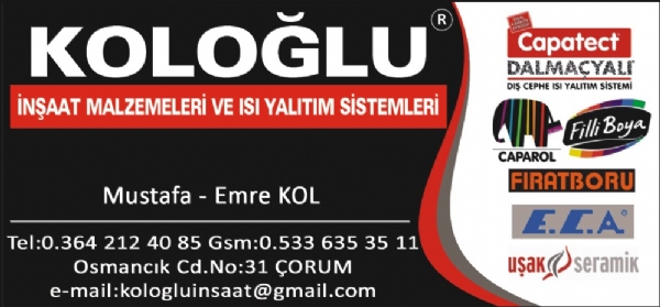 KOLOĞLU İNŞAAT MALZEMELERİ