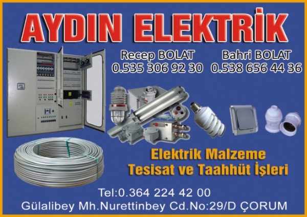 AYDIN ELEKTRİK (Çorum)