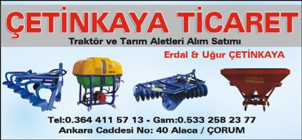 ÇETİNKAYA TİCARET(ÇORUM)