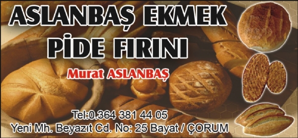 ASLANBAŞ EKMEK PİDE FIRINI