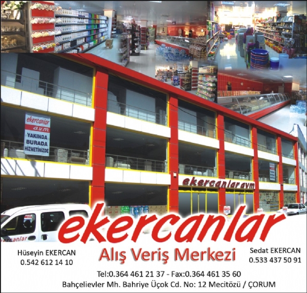 EKERCANLAR ALIŞ VERİŞ MERKEZİ