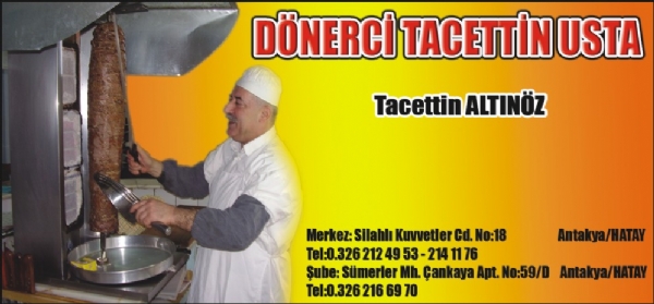 DÖNERCI TACETTIN USTA